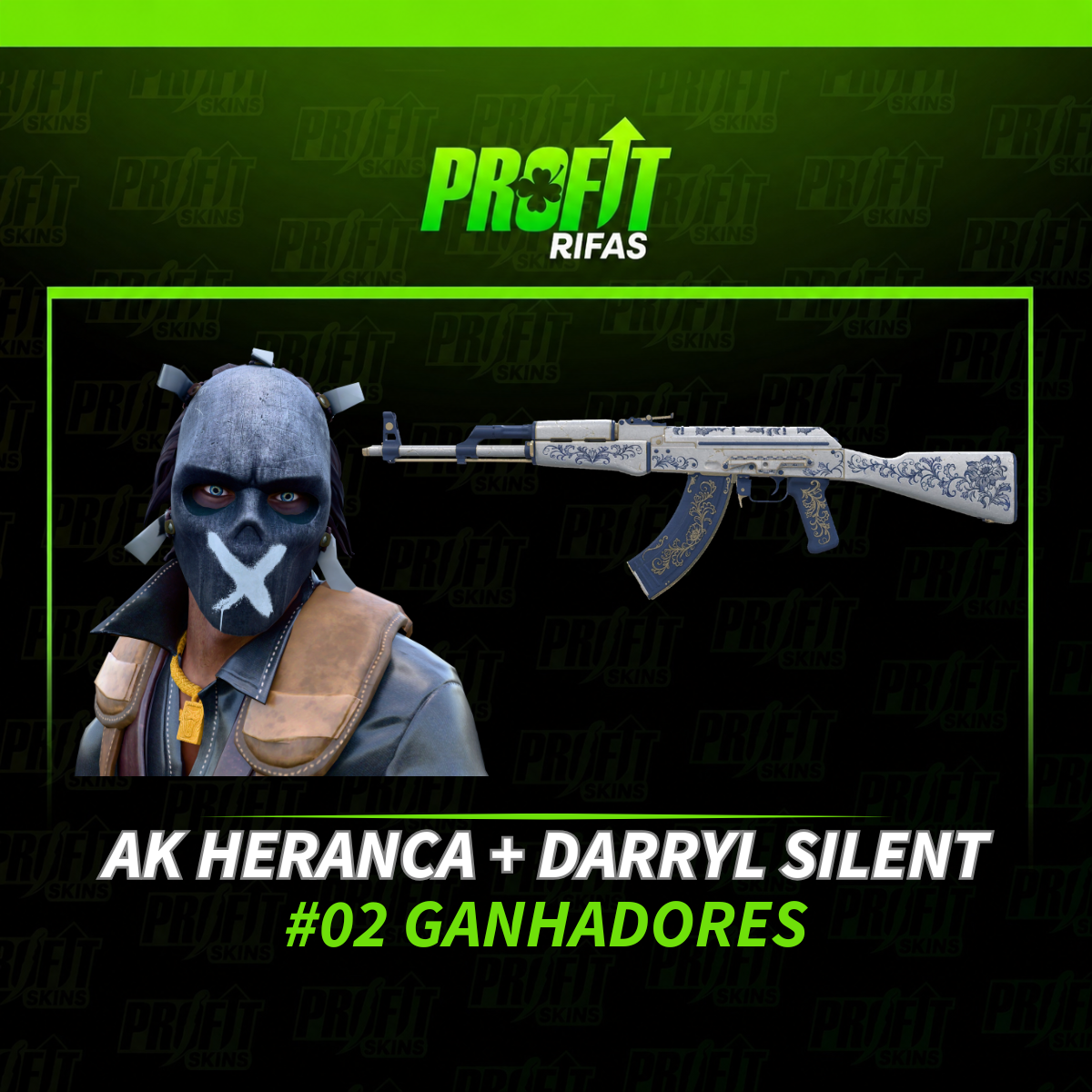 AK HERANCA + DARRYL SILENT 🖤